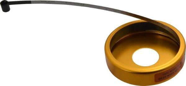 Made in USA - 0.001 Inch Graduation, 24 to 48 Inch Measurement, Spring Steel Diameter Tape Measure - 1/2 Inch Wide, 0.01 Inch Thick - Apex Tool & Supply