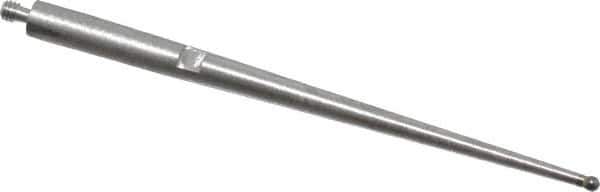 SPI - 0.04" Ball Diam, Carbide, Ball Test Indicator Contact Point - 1.437" Contact Point Length, Use with Brown & Sharpe Test Indicators - Apex Tool & Supply