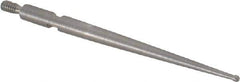 SPI - 0.04" Ball Diam, Steel, Ball Test Indicator Contact Point - 1-1/2" Contact Point Length, Use with Mitutoyo Test Indicators - Apex Tool & Supply
