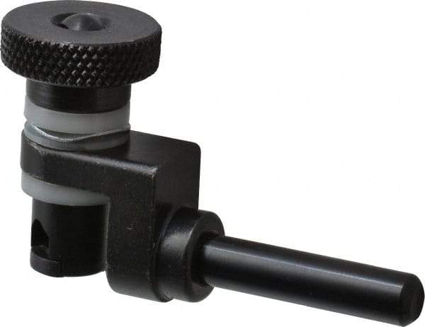 Indicol - 1/4 Inch Test Indicator Holder - For Use with Dovetail and 5/32 Inch Stem Indicators - Apex Tool & Supply