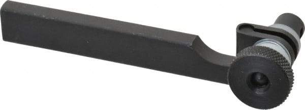 Indicol - 1/4 x 1/2 Inch Shank Test Indicator Bar - For Use with Dovetail and 5/32 Inch Stem Indicators - Apex Tool & Supply