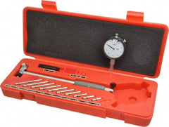 Value Collection - 11 Anvil, 2 to 6" Dial Bore Gage - 0.0005" Graduation, 6" Gage Depth - Apex Tool & Supply