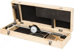 Value Collection - 6 Anvil, 6 to 10" Dial Bore Gage - 0.0005" Graduation, 16" Gage Depth - Apex Tool & Supply