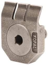 Mitee-Bite - 2-1/2mm Clamping Height, 880 Lb Clamping Pressure, Standard Height Swivel Stop Positioning Stop - 2-1/2mm Jaw Height, Spring Steel, Series Mitee-Bite Kopal Mini Clamps - Apex Tool & Supply