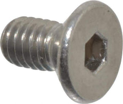 Value Collection - M4x0.70 Metric Coarse Hex Socket Drive, 90° Flat Screw - Grade 18-8 & Austenitic A2 Stainless Steel, Uncoated, Fully Threaded, 8mm OAL - Apex Tool & Supply