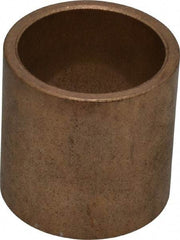 Boston Gear - 1-1/4" Inside x 1-1/2" Outside Diam, Oil Impregnated Bronze SAE-841 Sleeve Bearing - 1-1/2" OAL - Apex Tool & Supply