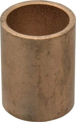 Boston Gear - 1-1/4" Inside x 1-1/2" Outside Diam, Oil Impregnated Bronze SAE-841 Sleeve Bearing - 2" OAL - Apex Tool & Supply