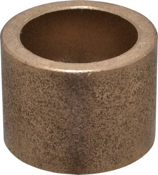 Boston Gear - 1-1/2" Inside x 2" Outside Diam, Oil Impregnated Bronze SAE-841 Sleeve Bearing - 1-1/2" OAL - Apex Tool & Supply