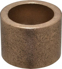 Boston Gear - 1-1/2" Inside x 2" Outside Diam, Oil Impregnated Bronze SAE-841 Sleeve Bearing - 1-1/2" OAL - Apex Tool & Supply