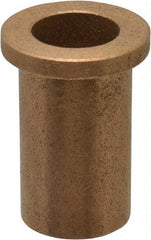 Boston Gear - 5/8" Inside x 13/16" Outside Diam, Oil Impregnated Bronze Sleeve Bearing - 1-1/16" Flange Outside Diam, 5/32" Flange Thickness, 1-1/2" OAL - Apex Tool & Supply