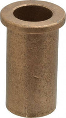 Boston Gear - 3/4" Inside x 1" Outside Diam, Oil Impregnated Bronze Sleeve Bearing - 1-1/4" Flange Outside Diam, 5/32" Flange Thickness, 2" OAL - Apex Tool & Supply