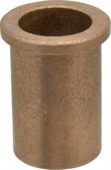 Boston Gear - 1" Inside x 1-1/4" Outside Diam, Oil Impregnated Bronze Sleeve Bearing - 1-1/2" Flange Outside Diam, 3/16" Flange Thickness, 2" OAL - Apex Tool & Supply