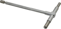 Value Collection - 2-1/8 to 3-1/2 Inch, 5.85 Inch Overall Length, Telescoping Gage - 5 Inch Long Handle, Hardened Tool Steel, Satin Chrome Finish - Apex Tool & Supply