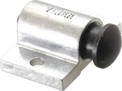 Vlier - 2" Base Width, 1/4" Stroke Len, 13/16" Stop Head OD, 1-1/2" Btw Mt Hole Ctrs, 1-7/32" Btw Mt Hole & Edge, Round Spring Locating Stop - 1-3/8" Body Len x 2" Body Width, 7/16" Base Thickness, 14.4 Lb Init, 32 Lb Mid, 45.4 Lb Final End Force - Apex Tool & Supply
