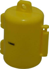 Value Collection - Plug-Encasing Plug Lockout - 110/220 Volt, 1/2 Max Cord Diam, 3" Lockout Length, 2" Lockout Width - Apex Tool & Supply