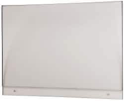 NMC - 14 Inch Wide x 10 Inch High Sign Compatibility, Acrylic Wall Sign Holder - Clear, Holds 3 Signs - Apex Tool & Supply