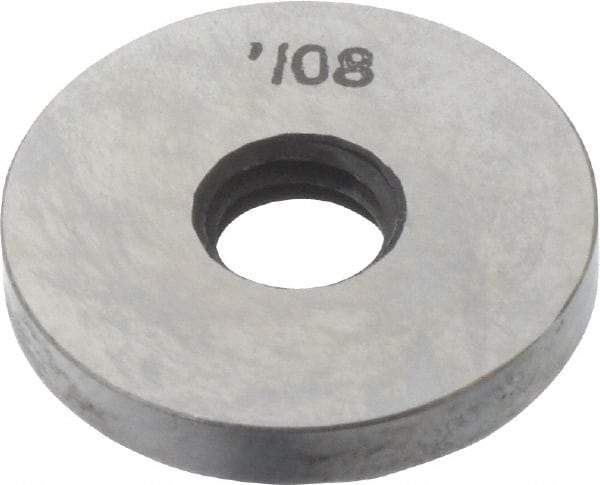 Value Collection - 0.108" Round Steel Spacer Block - Accuracy Grade B - Apex Tool & Supply