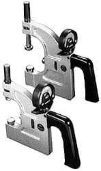 Mahr - 4 to 6 Inch, Stainless Steel Frame, Snap Gage - 20 Inch Reference Anvil Diameter, 0.00002; 0.0001; 0.0005 Inch Graduation, 15 N Measuring Force, Carbide Anvil, Dial Display - Apex Tool & Supply