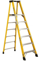 Made in USA - 8 Ft. High, Type IAA Rating, Fiberglass Platform - Apex Tool & Supply