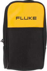 Fluke - Black/Yellow Electrical Test Equipment Case - Use with Digital Multimeters - Apex Tool & Supply