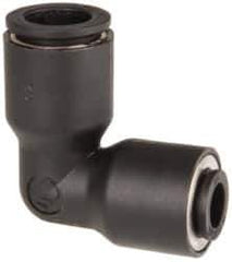Legris - 3/8 x 1/4" Outside Diam, Nylon Push-to-Connect Tube Union Elbow - 290 Max psi - Apex Tool & Supply