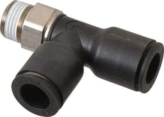 Legris - 1/2" OD, NPT, Nylon/Nickel Plated Brass Push-to-Connect Male Run Tee - 290 Max psi - Apex Tool & Supply