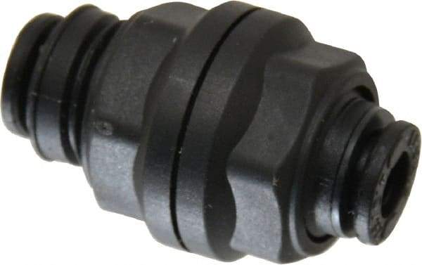 Legris - 5/32" Outside Diam, Nylon Push-to-Connect Tube Bulkhead Union - 290 Max psi - Apex Tool & Supply