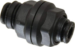 Legris - 5/32" Outside Diam, Nylon Push-to-Connect Tube Bulkhead Union - 290 Max psi - Apex Tool & Supply