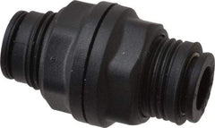 Legris - 1/4" Outside Diam, Nylon Push-to-Connect Tube Bulkhead Union - 290 Max psi - Apex Tool & Supply