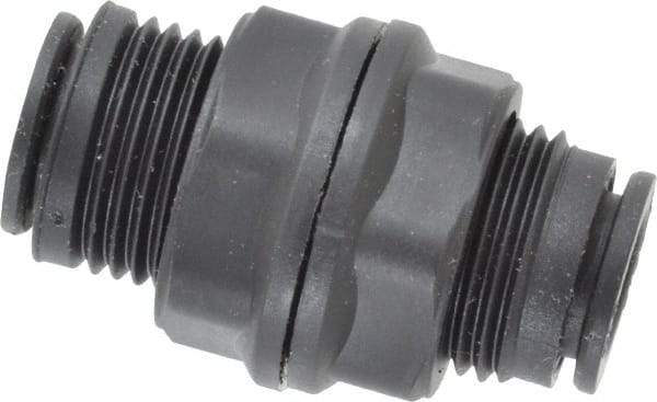 Legris - 3/8" Outside Diam, Nylon Push-to-Connect Tube Bulkhead Union - 290 Max psi - Apex Tool & Supply