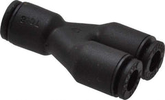 Legris - 5/32" Outside Diam, Nylon Push-to-Connect Union Y - 290 Max psi - Apex Tool & Supply
