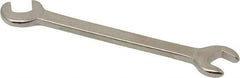 Proto - 5/16" x 9/32" Standard Ignition Open End Wrench - 3-1/2" OAL, Double End, Satin Finish, 15° & 60° Head Angle - Apex Tool & Supply