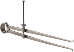 Value Collection - 10 Inch Leg, Spring Joint, Steel, Polished, Inside Caliper - 10 Inch Max Measurement, 250mm Max Measurement, Flat Leg with Quick Nut Adjustment - Apex Tool & Supply