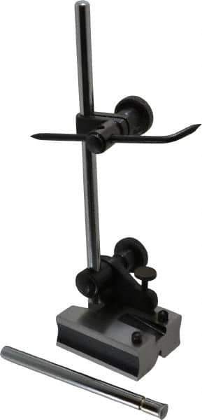 Value Collection - 2 Spindle, 4 and 7 Inch Spindle Length, Surface Gage - 2-3/16 Inch Long x 1-5/8 Inch Wide Base, 3/4 Inch Overall Height - Apex Tool & Supply