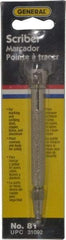 General - 5-3/4" OAL Pocket Scriber - Steel - Apex Tool & Supply