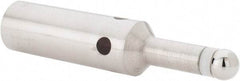 Made in USA - 0.4" Head Diam, 3/4" Shank, Single End, Electronic Edge Finder - Accurate to 0.0002", Ball Contact - Apex Tool & Supply