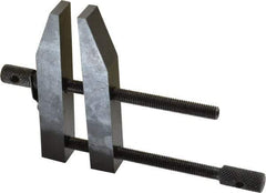 Value Collection - 2-3/4" Max Capacity, 4" Jaw Length, Parallel Clamp - Hardened Steel - Apex Tool & Supply