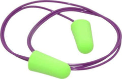 Moldex - Disposable, Corded, 33 dB, Taper End Earplugs - Bright Green - Apex Tool & Supply
