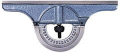 PEC Tools - 12 Inch Long Blade, Reversible Combination Square Protractor Head - Powder Coated, Cast Iron - Apex Tool & Supply