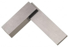 Value Collection - 5" Blade Length, 3" Base Length Steel Square - 0.0003" Accuracy - Apex Tool & Supply
