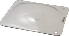 PRO-SAFE - Polycarbonate Concave Shield - 8" Wide x 10" Long x 1/8" Thick, Magnetic Base, For General Purpose Use - Apex Tool & Supply