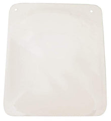 PRO-SAFE - Polycarbonate Concave Shield - 10" Wide x 12" Long x 1/8" Thick, Magnetic Base, For General Purpose Use - Apex Tool & Supply