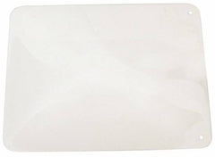 PRO-SAFE - Polycarbonate Concave Shield - 12" Wide x 16" Long x 1/8" Thick, Magnetic Base, For General Purpose Use - Apex Tool & Supply