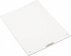 PRO-SAFE - Polycarbonate Flat Shield - 12" Wide x 16" Long x 1/8" Thick, Magnetic Base, For General Purpose Use - Apex Tool & Supply