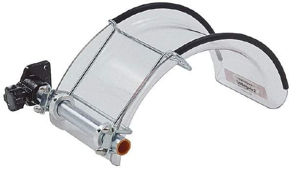 Flexbar - 6 Inch Max Chuck Size, 3.9 Inch Center Height, Lathe Guard - 6 Inch Lathe Size, 7.8 Inch Long, 6-1/4 Inch Wide - Apex Tool & Supply