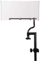 Flexbar - Milling Machine Guards Type: Long Reach Visor Guard with Base Shield Width (Inch): 8 - Apex Tool & Supply