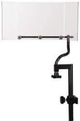 Flexbar - Milling Machine Guards Type: Long Reach Visor Guard with Base Shield Width (Inch): 8 - Apex Tool & Supply