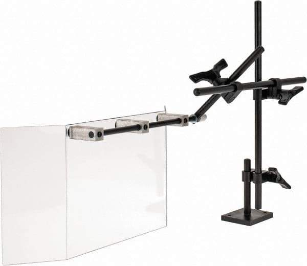 Flexbar - Milling Machine Guards Type: Visor Guard with Base Shield Width (Inch): 8 - Apex Tool & Supply