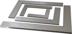 Value Collection - 5 Piece, 2, 3, 4, 5-1/8, 6-3/8 Inch Base Length, 3-1/8, 5, 6-3/4, 8-1/2, 10-1/2 Inch Blade Length, Square Set - Accuracy Up to 0.0008 Inches, Steel - Apex Tool & Supply