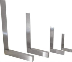 Value Collection - 4 Piece, 3, 4, 6-9/32, 8-1/4 Inch Base Length, 4, 6, 9, 12 Inch Blade Length, Square Set - Steel, Includes 4 Pc. Set of 4-12 Inches - Apex Tool & Supply